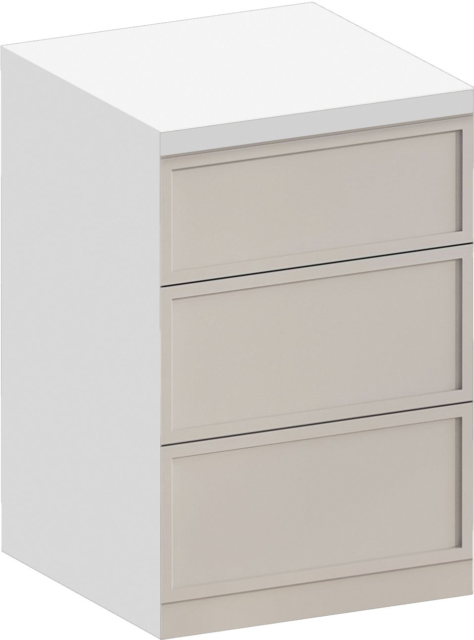 Küchenattrappe AIK Beige | Modul für Pappküche