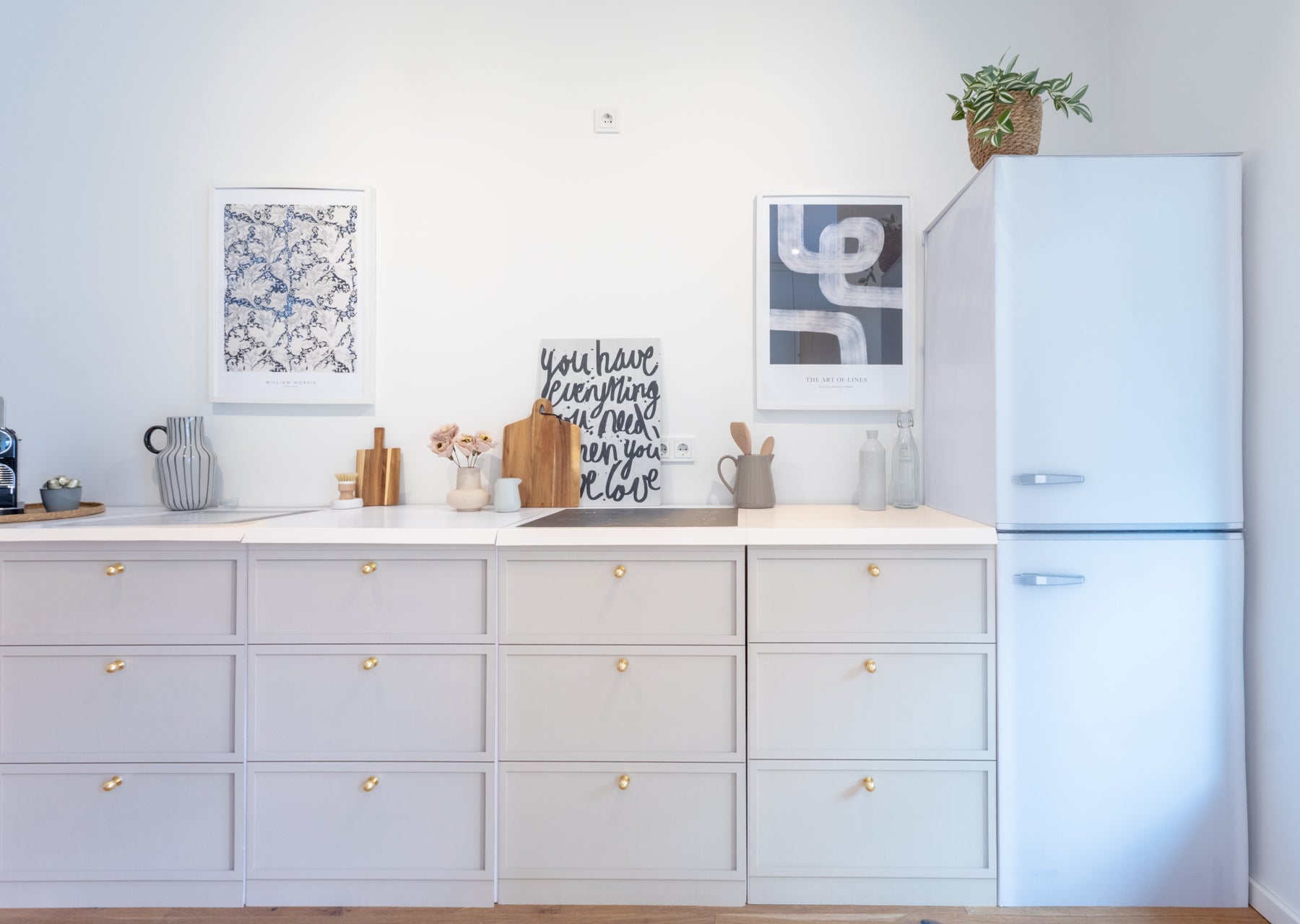 Kühlschrank Attrappe FREEZEBERT | Home Staging Kühlschrank